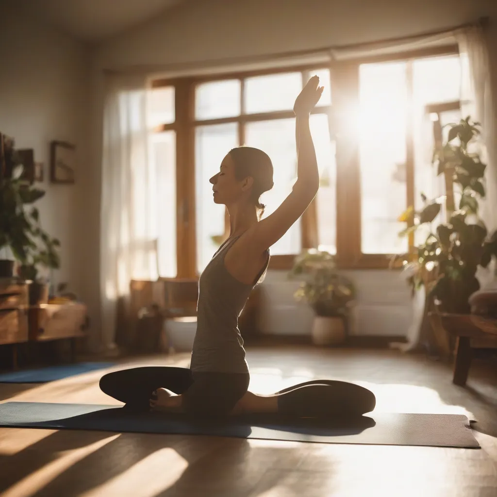 Tập yoga tại nhà