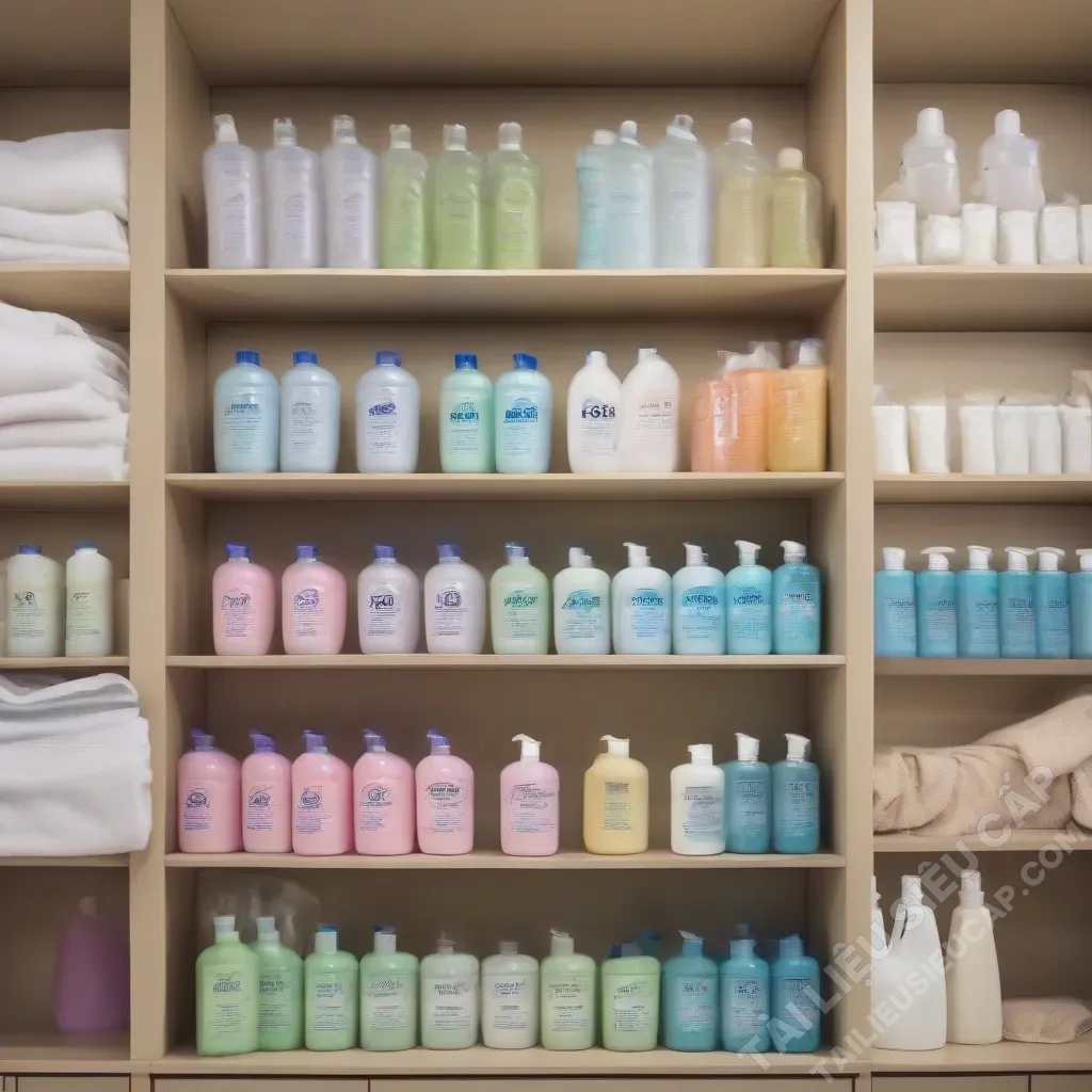 Chất tẩy rửa phù hợp