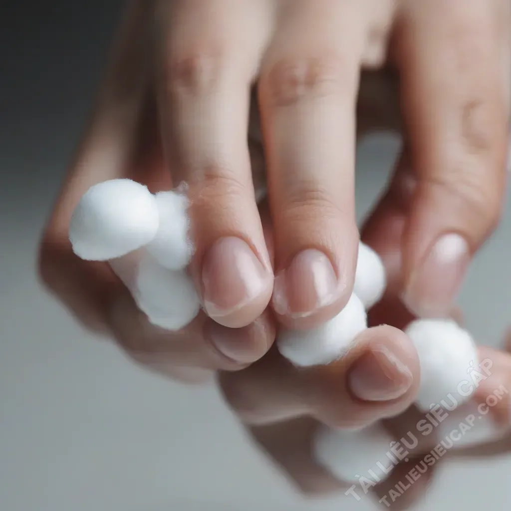 Gỡ keo 502 bằng acetone