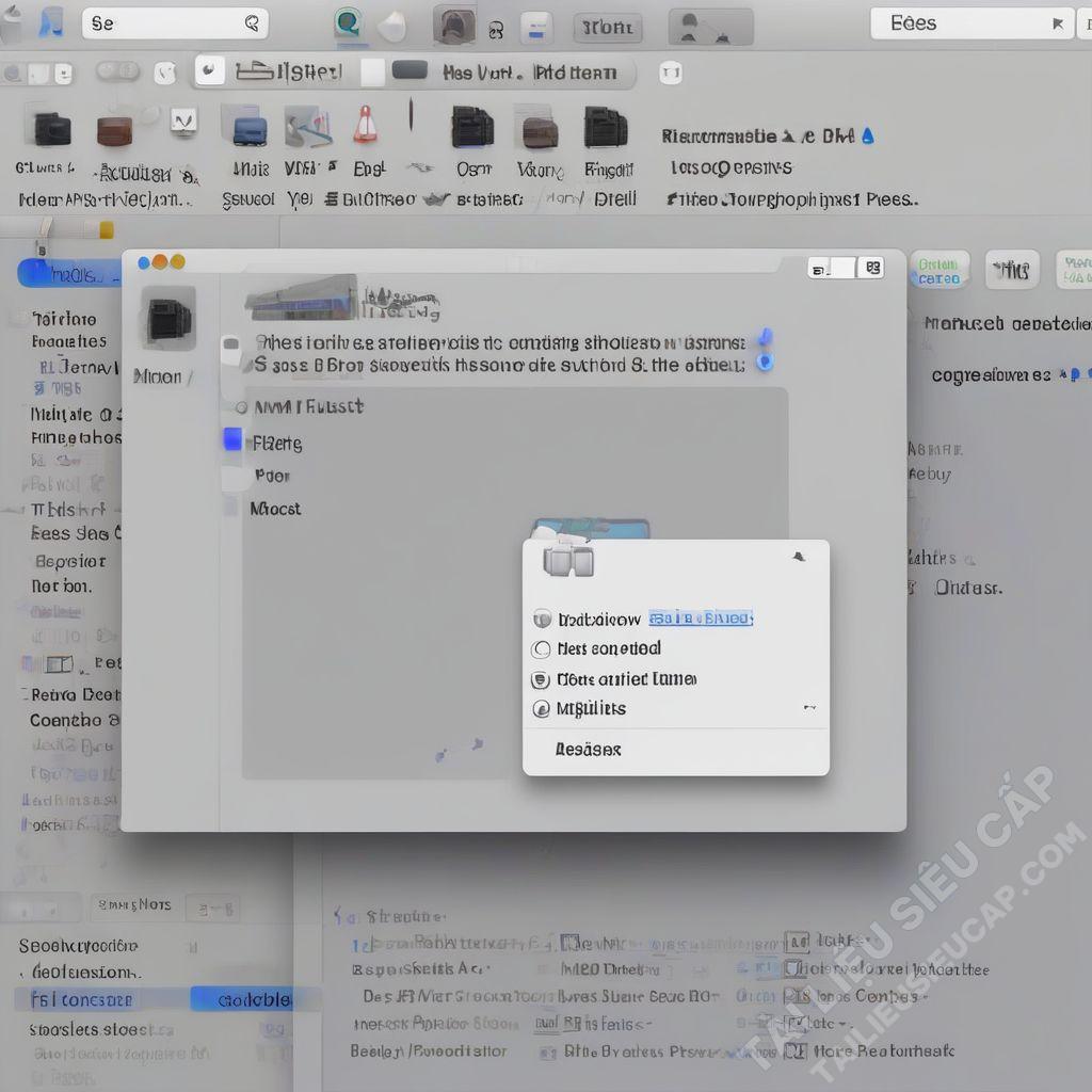 Hiển thị tập tin ẩn trên macOS