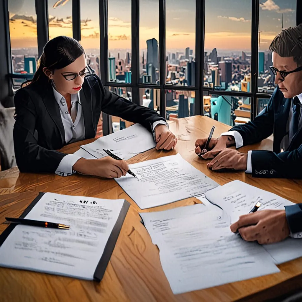 Ký kết hợp đồng