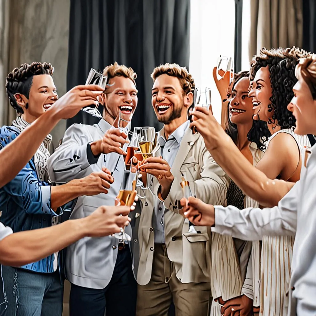 Startup Team Celebrating Funding