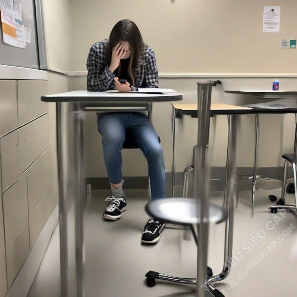 Nhắn tin trong giờ thi