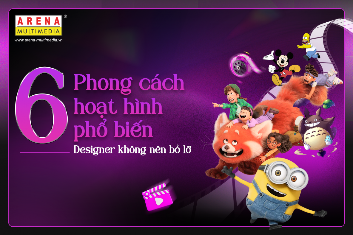 Các phong cách hoạt hình AI phổ biến