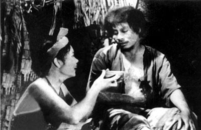 Chí Phèo say rượu và rạch mặt