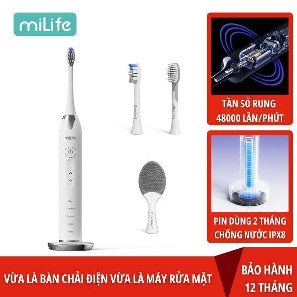 Kẹp áo giữ bàn chải đánh răng trên mặt bàn