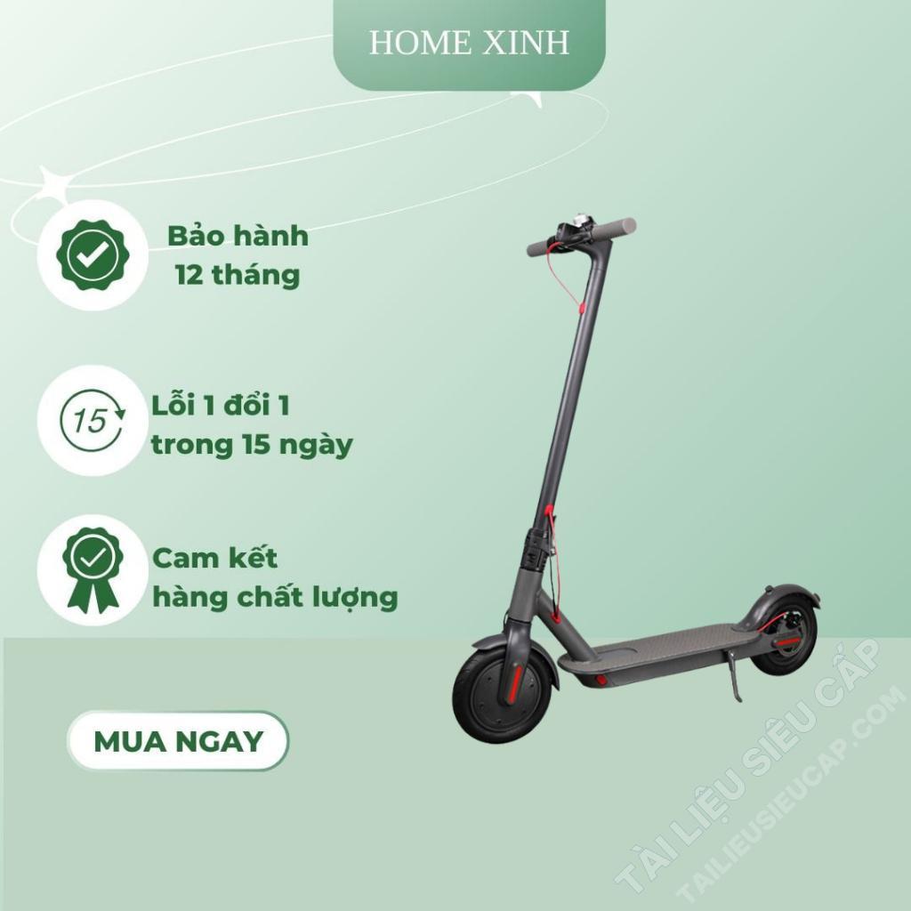 Xe điện Xiaomi gấp gọn tiện lợi