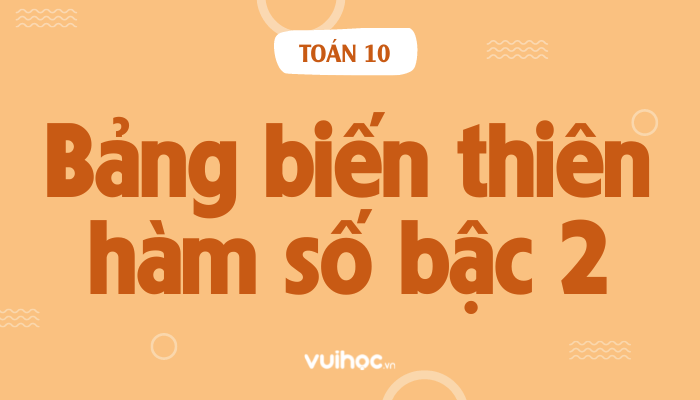 Ví dụ về bảng biến thiên xét tính đồng biến