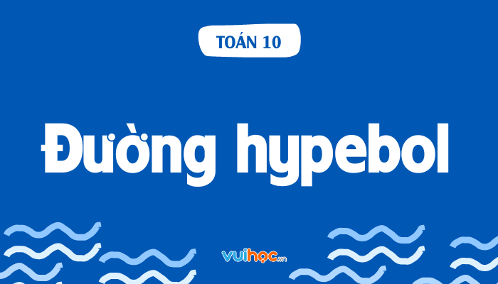 Sơ đồ chi tiết hình hyperbol với tiêu điểm, đỉnh, trục, tâm sai và tiệm cận