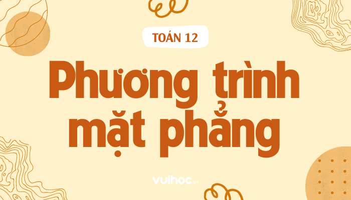 Vector pháp tuyến của mặt phẳng