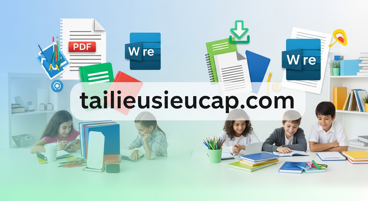 tải tài liệu miễn phí PDF Word – trang liên hệ Tài Liệu Siêu Cấp tailieusieucap.com